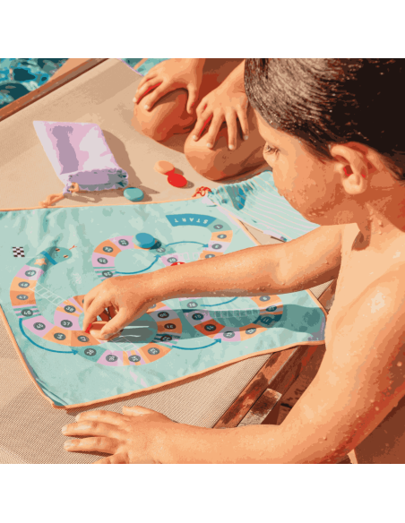 Jeu de plage Jeu de l'oie/serpents & échelles - Quut