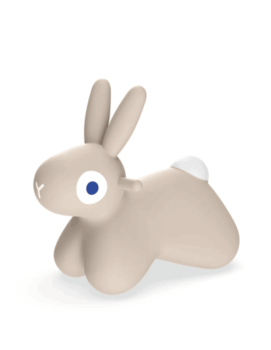 Animal sauteur Hoppi lapin beige - Quut