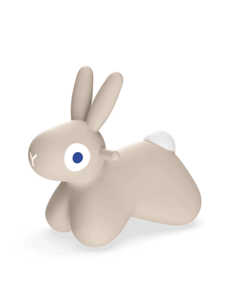 Animal sauteur Hoppi lapin beige - Quut