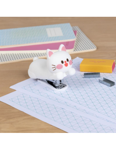Mini agrafeuse Chat - Rex