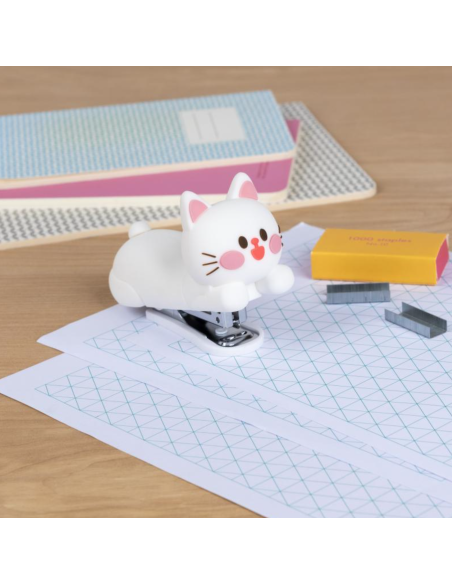 Mini agrafeuse Chat - Rex