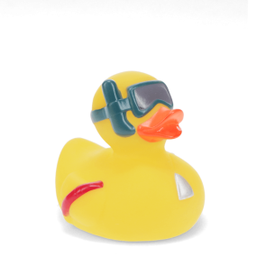 Canard jaune avec tuba - Rex 2