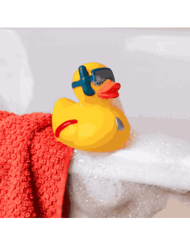 Canard jaune avec tuba - Rex