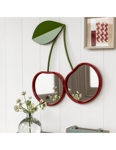 Miroir mural cerise - Rex London