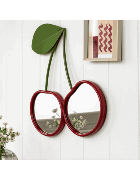 Miroir mural cerise - Rex London