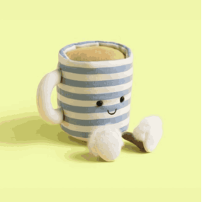 Peluche Amuseable Rosie tasse de thé - Jellycat