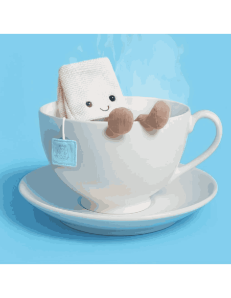 Peluche Amuseable Steepy sachet de thé - Jellycat