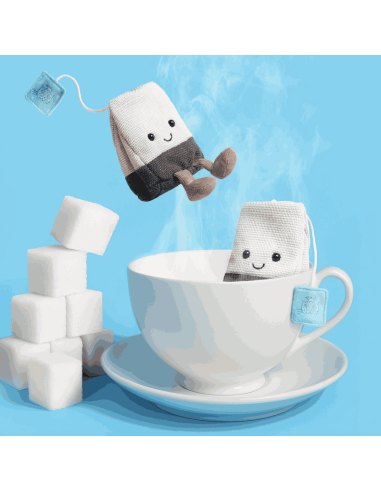 Peluche Amuseable Steepy sachet de thé - Jellycat