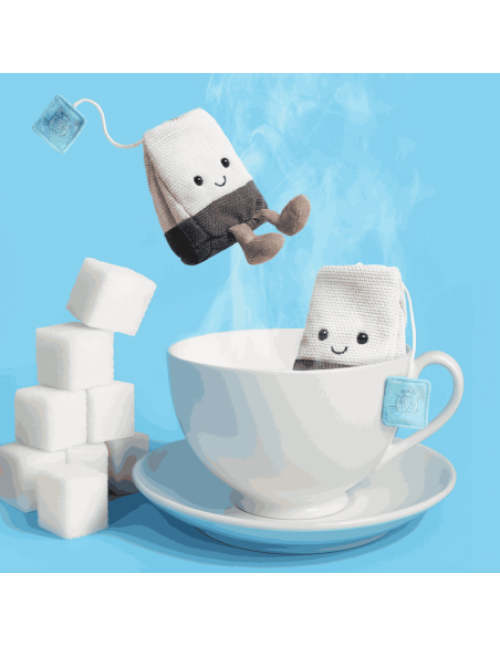 Peluche Amuseable Steepy sachet de thé - Jellycat