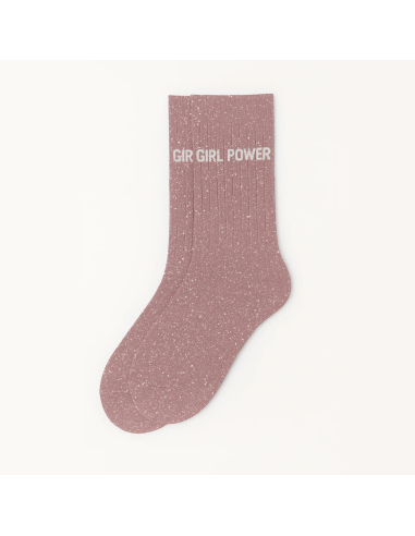 Chaussettes à paillettes Girl power