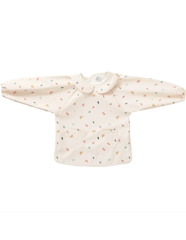 Bavoir tablier à manches Terrazzo 3/5 ans