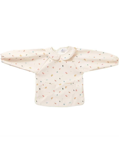 Bavoir tablier à manches Terrazzo 3/5 ans