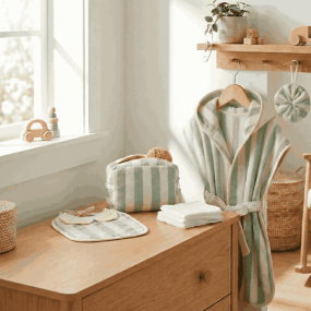 Trousse de toilette Soft stripes - BB&Co 2