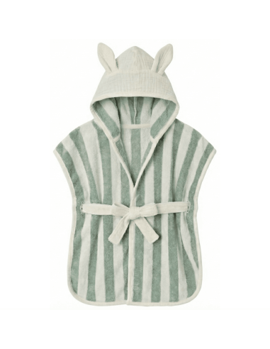 Peignoir de bain rayé Soft Stripes