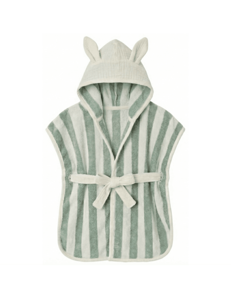 Peignoir de bain rayé Soft Stripes