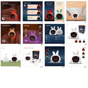 Réveil veilleuse Sarah - BB&Co 2