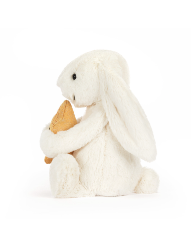 Peluche Lapin blanc avec étoile (M) - Jellycat