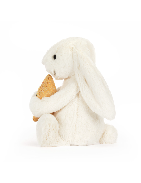 Peluche Lapin blanc avec étoile (M) - Jellycat