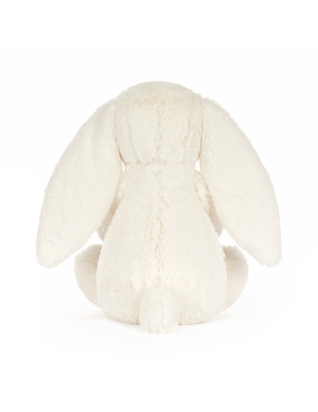 Peluche Lapin blanc avec plante (M) - Jellycat