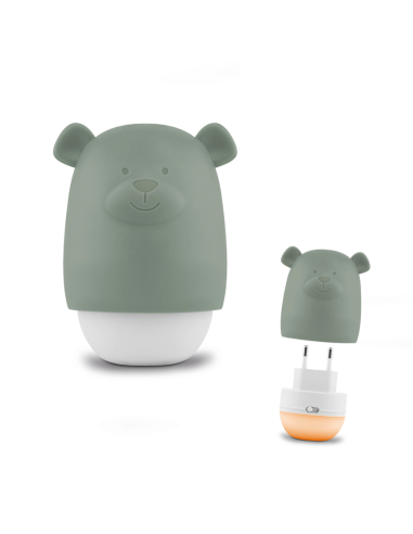 Veilleuse compacte nomade Benny sauge - Zazu