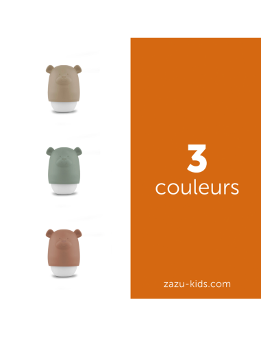 Veilleuse compacte nomade Benny sauge - Zazu