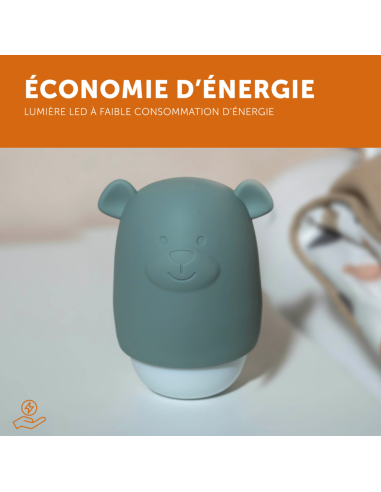 Veilleuse compacte nomade Benny beige - Zazu