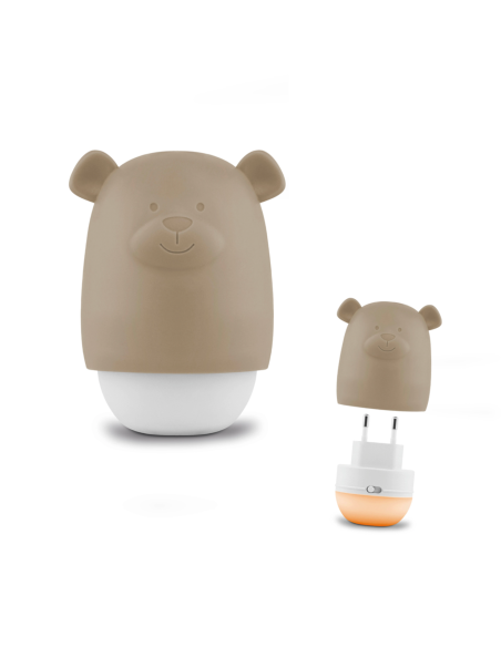 Veilleuse compacte nomade Benny beige - Zazu