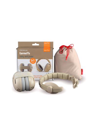 Casque antibruit évolutif beige - Zazu