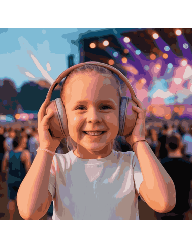 Casque antibruit évolutif beige - Zazu