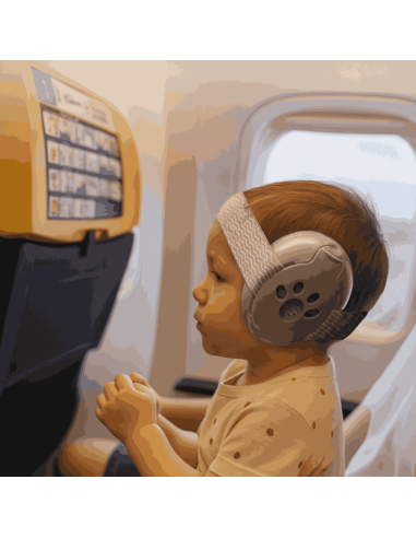 Casque antibruit évolutif beige - Zazu