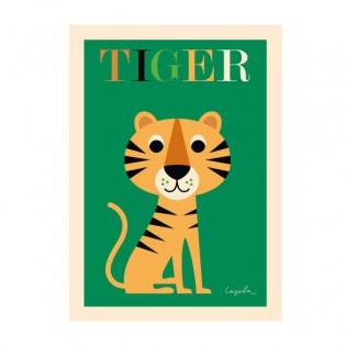 Affiche Tigre d'Ingela  P Arrhenius 2