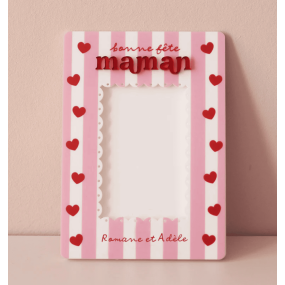 Cadre photo magnétique Bonne fête maman - Les Mignonneries