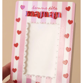 Cadre photo magnétique Bonne fête maman - Les Mignonneries 2