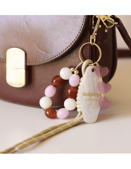 Grigri de sac Maman adorée - Les Mignonneries