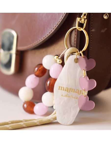 Grigri de sac Maman adorée - Les Mignonneries