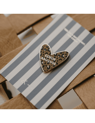 Pin's Coeur Sauvage - Zakuw