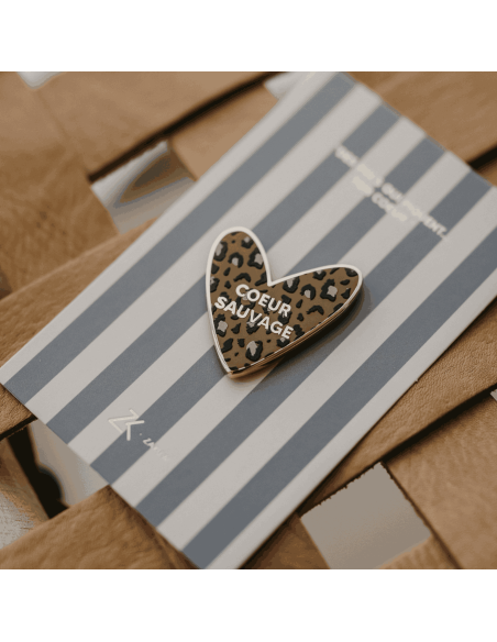 Pin's Coeur Sauvage - Zakuw