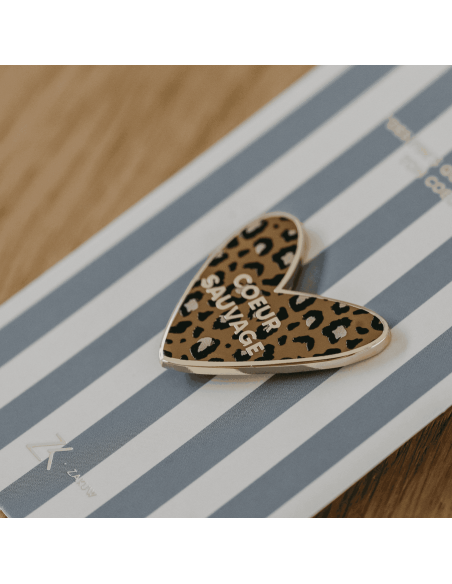 Pin's Coeur Sauvage - Zakuw