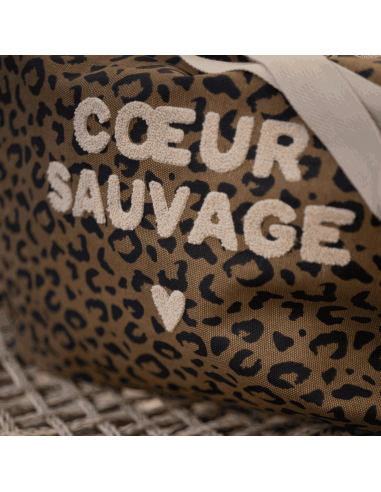 Sac cabas XL "Coeur Sauvage" - Zakuw