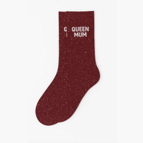 Chaussettes à paillettes Queen Mum 2