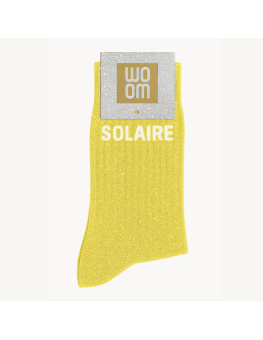 Chaussettes à paillettes Solaire