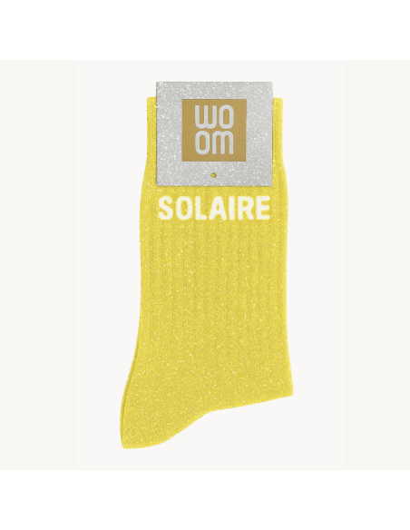 Chaussettes à paillettes Solaire