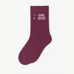Chaussettes à paillettes Girl Boss 2