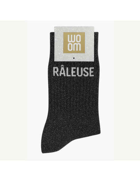 Chaussettes à paillettes Râleuse