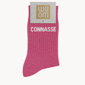 Chaussettes à paillettes Connasse