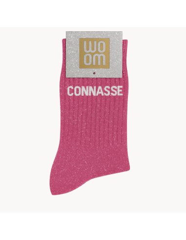 Chaussettes à paillettes Connasse