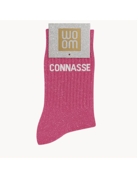 Chaussettes à paillettes Connasse