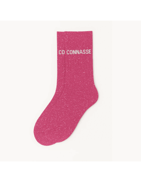 Chaussettes à paillettes Connasse