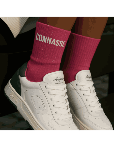 Chaussettes à paillettes Connasse