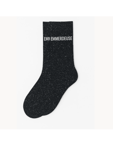 Chaussettes à paillettes Emmerdeuse